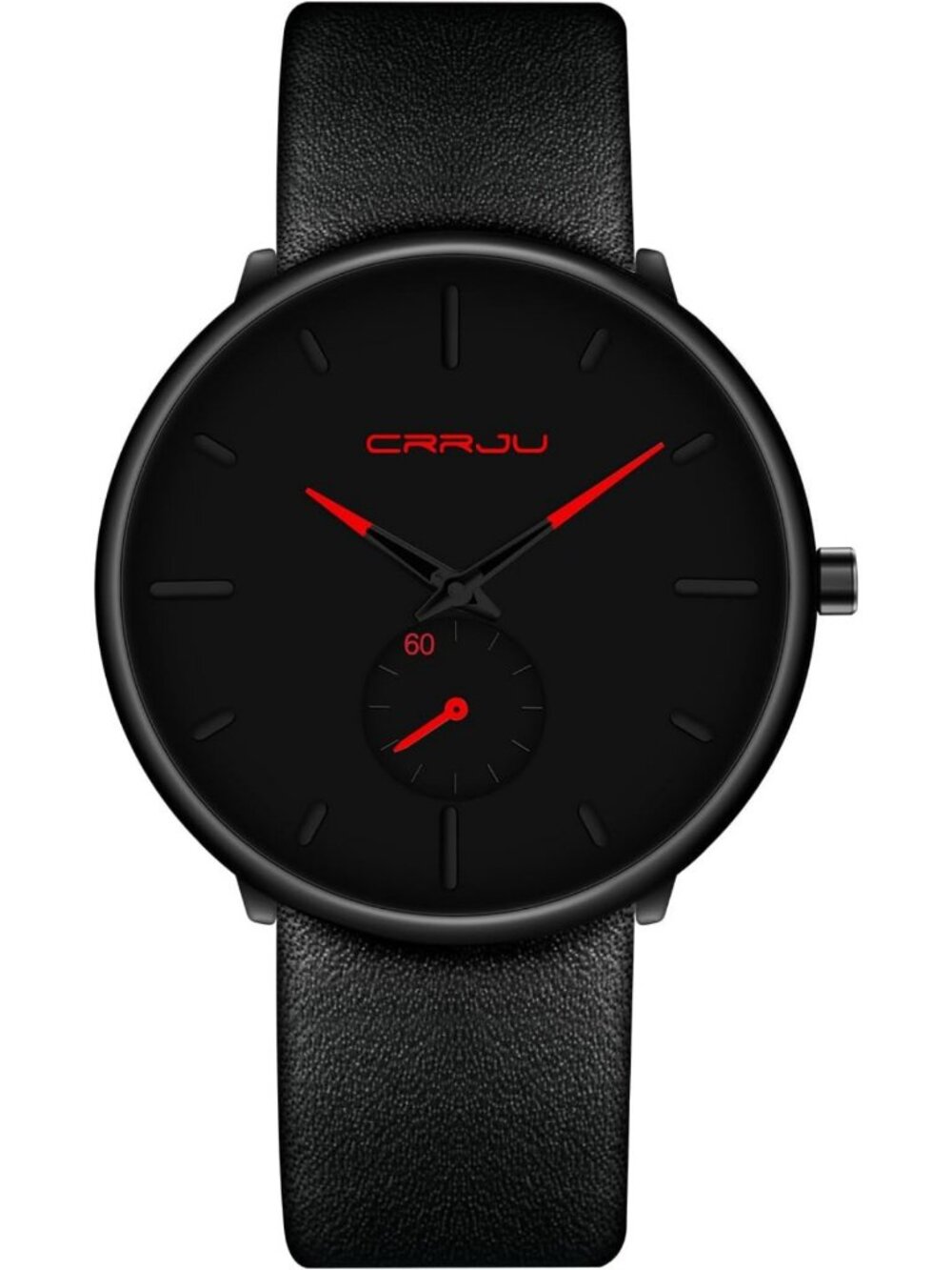 Ultra-Thin Minimalist Waterproof Men's Watch | Fashion Wrist Watch with Leather